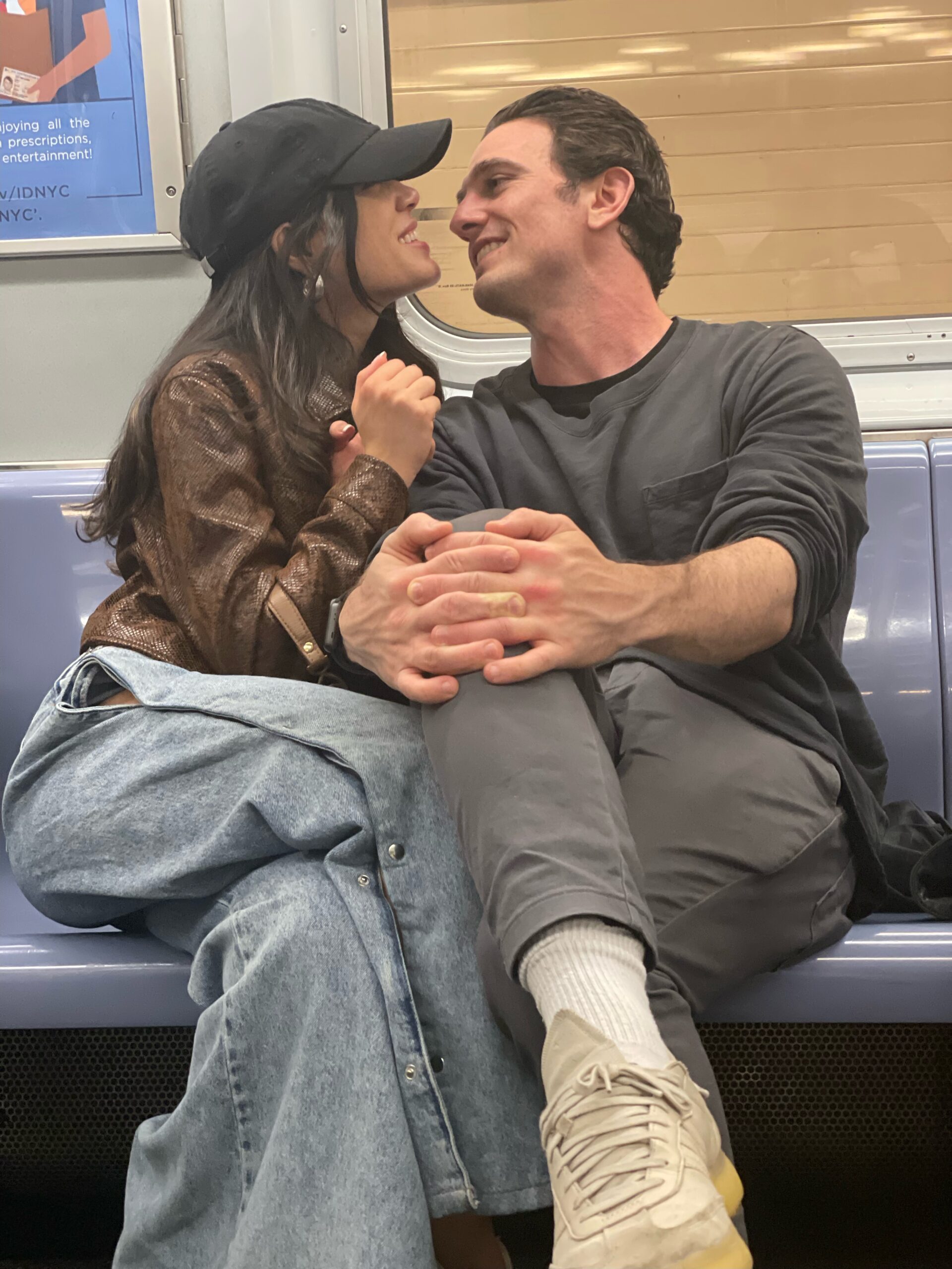 Our first photo together