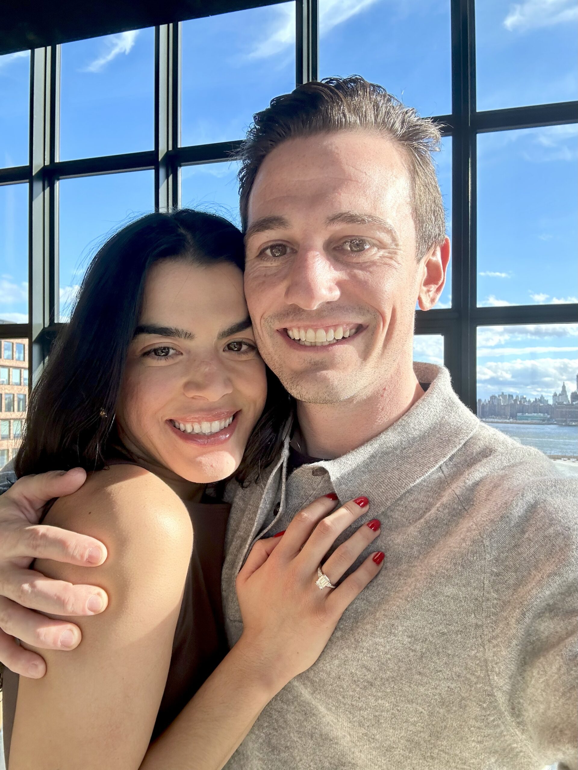 The day we got engaged!